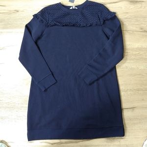NWT Crown & Ivy sweatshirt tunic dress